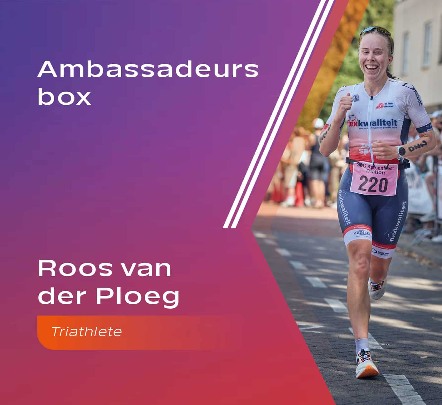 Ambassadeursbox Roos van der Ploeg Ever Ready banner