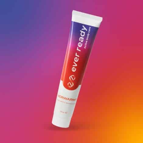 Ever Ready Warmte crème, verwarmende spierverzorgingscrème voor sporters